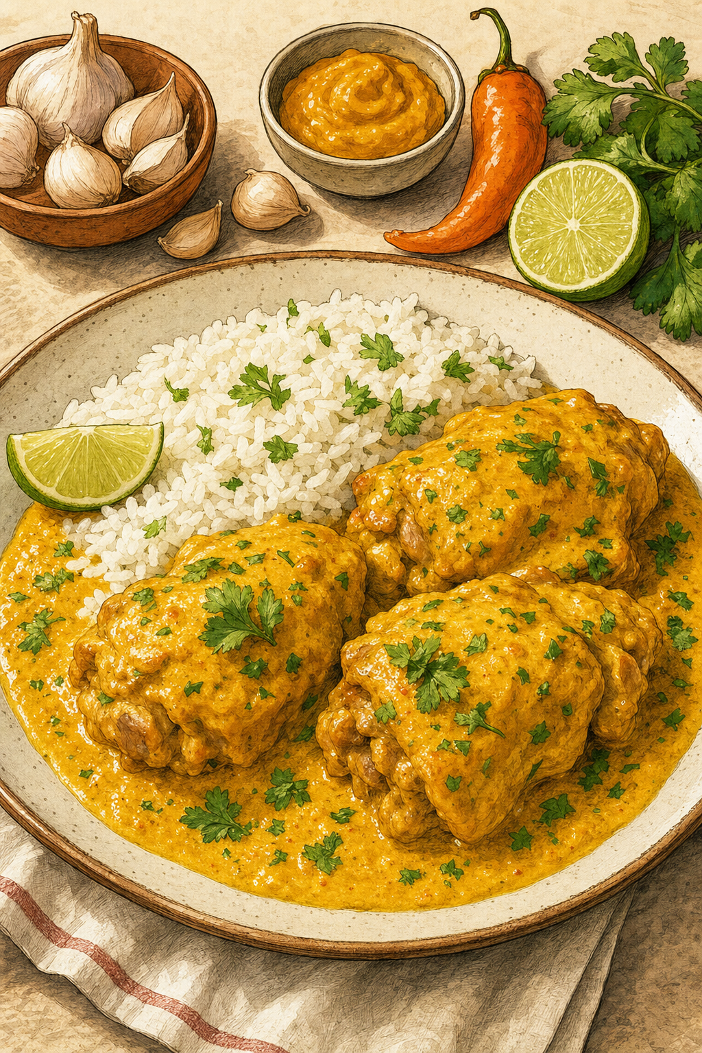 Aji Amarillo Chicken