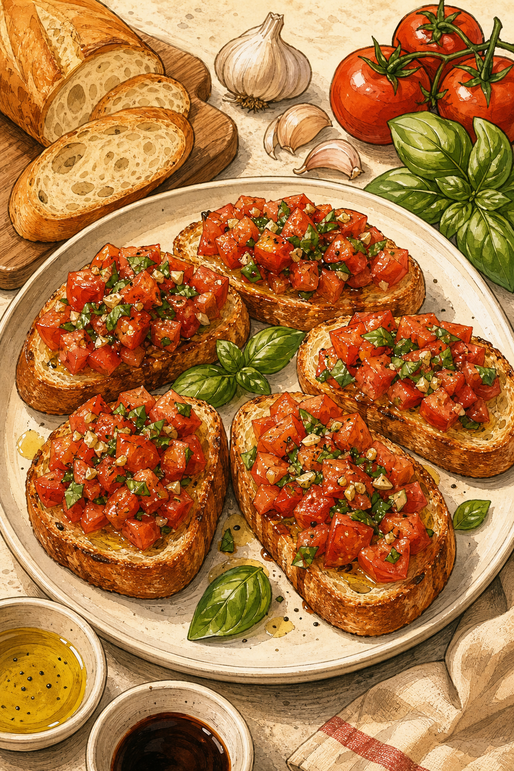 Bruschetta Al Pomodoro