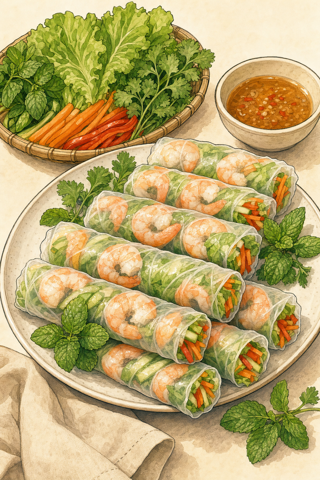 Fresh Spring Rolls