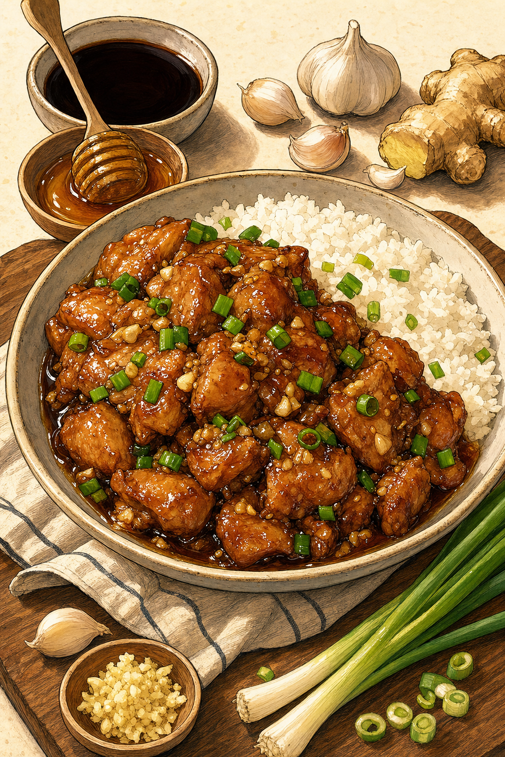 Soy Garlic Chicken