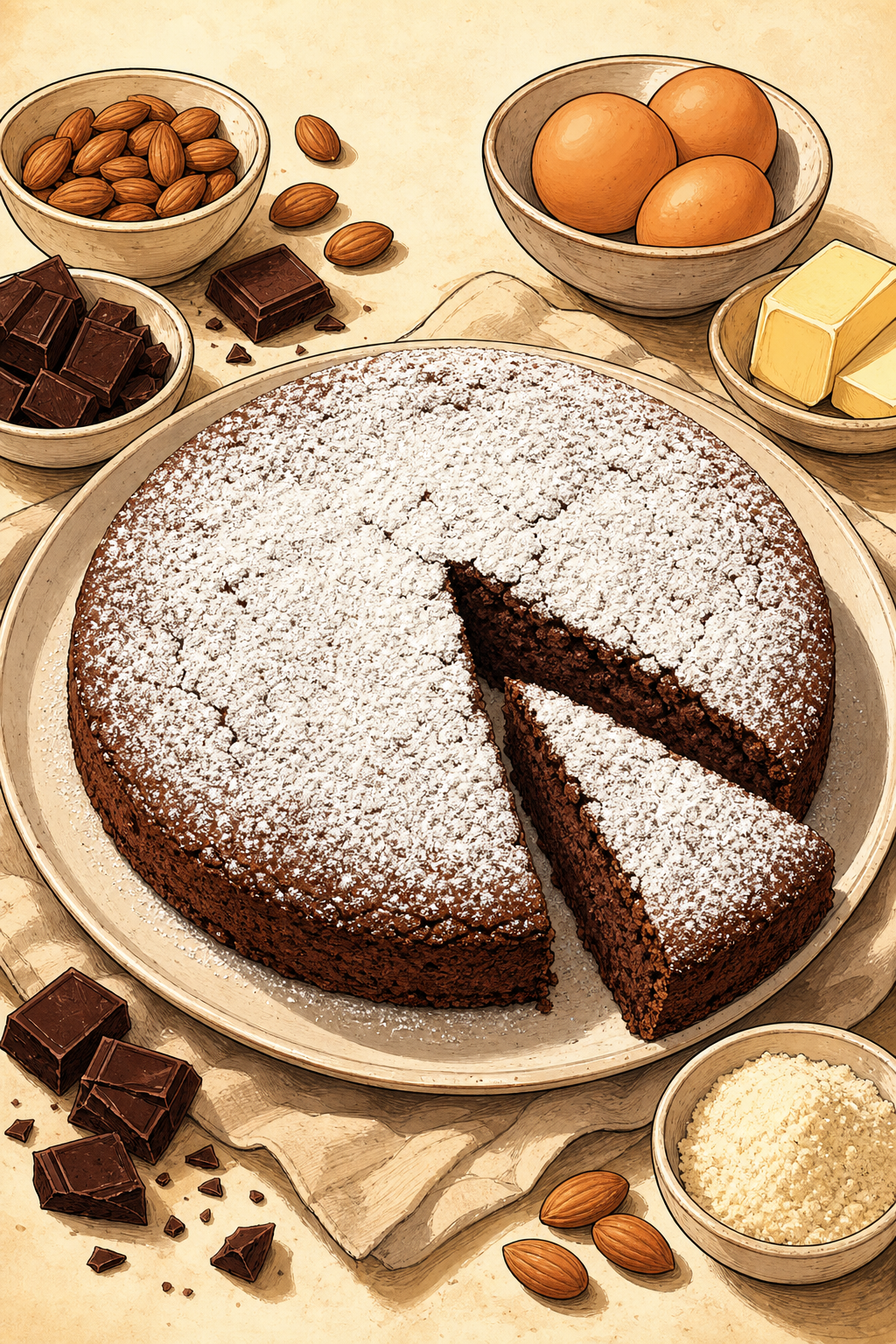 Torta Caprese
